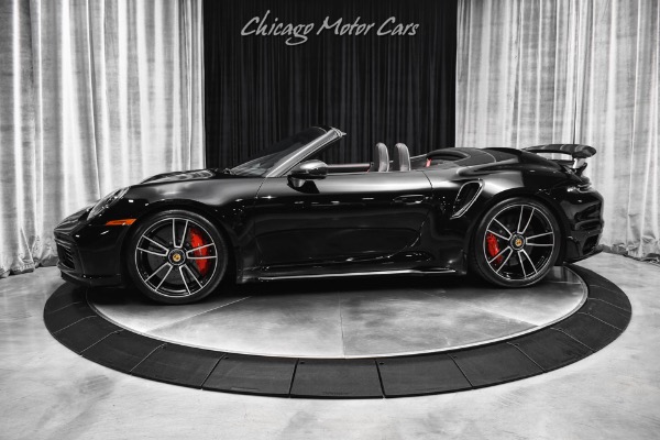Used 2024 Porsche 911 Turbo S Cabriolet MSRP $312,450+ Carbon Fiber PCCB Burmester Front PPF for sale Sold at Chicago Motor Cars in West Chicago IL 60185 1