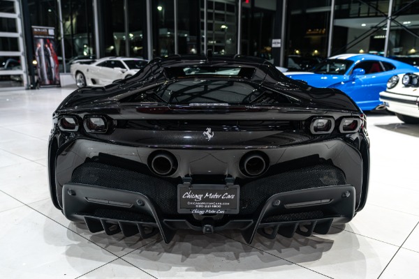 Used 2021 Ferrari SF90 Stradale Full PPF Hottest Spec 986HP Loads Of Carbon Fiber for sale $395,800 at Chicago Motor Cars in West Chicago IL 60185 3