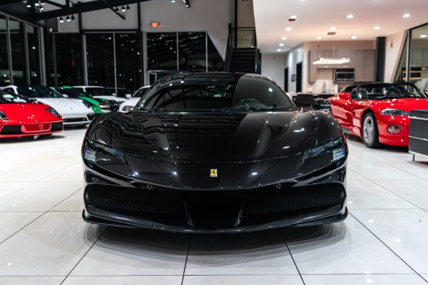 Used 2021 Ferrari SF90 Stradale Full PPF Hottest Spec 986HP Loads Of Carbon Fiber for sale $395,800 at Chicago Motor Cars in West Chicago IL 60185 6