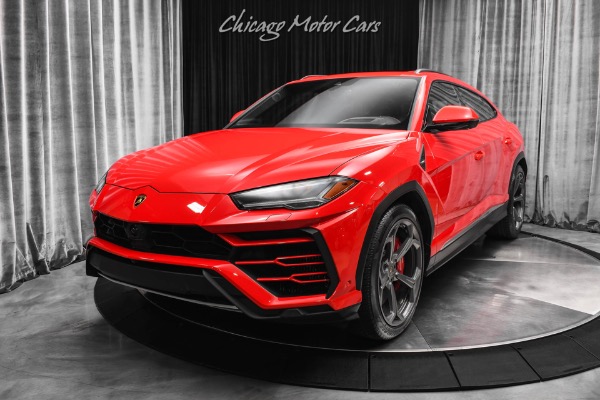 Used 2019 Lamborghini Urus B&O Sound Panoroof Full Electric Comfort Seats Red Brake Calipers Loaded for sale Sold at Chicago Motor Cars in West Chicago IL 60185 2