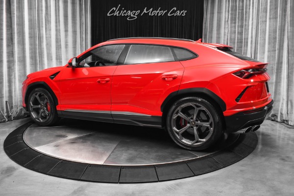 Used 2019 Lamborghini Urus B&O Sound Panoroof Full Electric Comfort Seats Red Brake Calipers Loaded for sale Sold at Chicago Motor Cars in West Chicago IL 60185 3