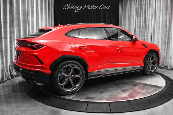 Used 2019 Lamborghini Urus B&O Sound Panoroof Full Electric Comfort Seats Red Brake Calipers Loaded for sale Sold at Chicago Motor Cars in West Chicago IL 60185 5
