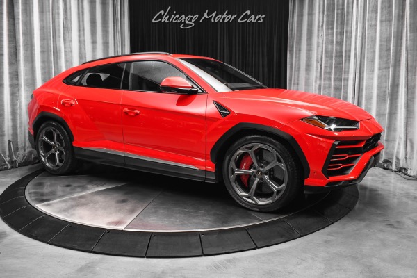 Used 2019 Lamborghini Urus B&O Sound Panoroof Full Electric Comfort Seats Red Brake Calipers Loaded for sale Sold at Chicago Motor Cars in West Chicago IL 60185 6