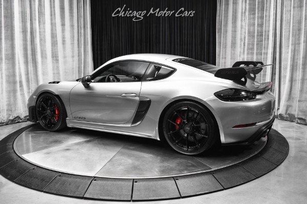 Used 2023 Porsche 718 Cayman GT4 RS Weissach Pkg Front Axle Lifter Carbon Buckets Tons of Carbon Fiber for sale Sold at Chicago Motor Cars in West Chicago IL 60185 3