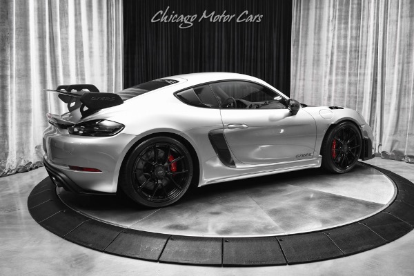 Used 2023 Porsche 718 Cayman GT4 RS Weissach Pkg Front Axle Lifter Carbon Buckets Tons of Carbon Fiber for sale Sold at Chicago Motor Cars in West Chicago IL 60185 5