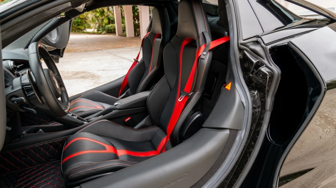 Used 2022 McLaren 765LT Spider Bespoke Pure Black & Tons of
