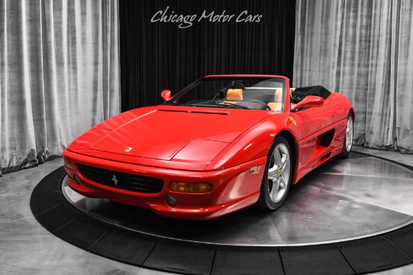 Used 1999 Ferrari F355 F1 Spider Rosso Corsa Amazing Condition Carbon Fiber Paddle Shifters! Serviced! for sale Sold at Chicago Motor Cars in West Chicago IL 60185 2