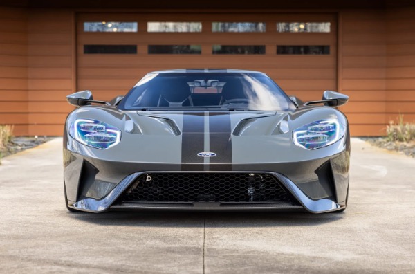 Used 2021 Ford GT Carbon Series 1of1 Grigio Scuro Paint Akrapovi Titanium Exhaust 300 Miles for sale Sold at Chicago Motor Cars in West Chicago IL 60185 2