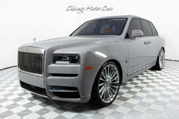 Used 2022 Rolls-Royce Cullinan Only 6,920 Miles! Mandarin Interior! Starlight! 24 in ANRKY Wheels! for sale Sold at Chicago Motor Cars in West Chicago IL 60185 5