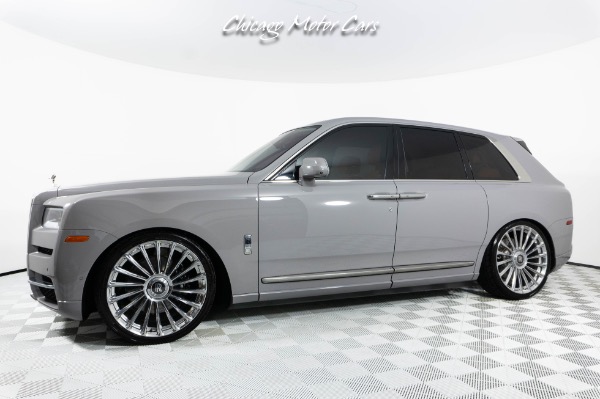 Used 2022 Rolls-Royce Cullinan Only 6,920 Miles! Mandarin Interior! Starlight! 24 in ANRKY Wheels! for sale Sold at Chicago Motor Cars in West Chicago IL 60185 6