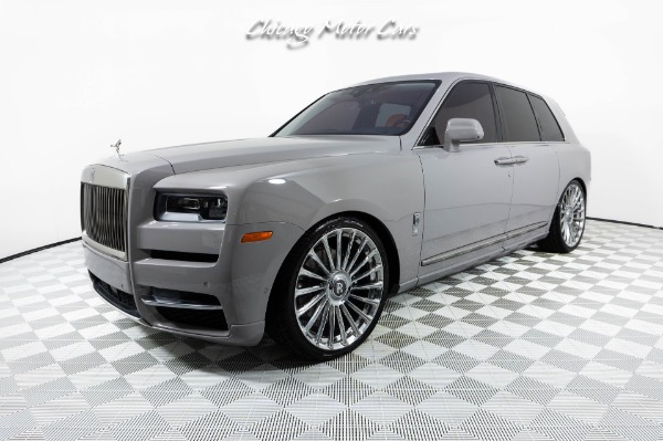 Used 2022 Rolls-Royce Cullinan Only 6,920 Miles! Mandarin Interior! Starlight! 24 in ANRKY Wheels! for sale Sold at Chicago Motor Cars in West Chicago IL 60185 1
