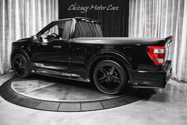 Used 2023 Ford F150 SALEEN Sport Truck Black Label Only 300 Miles Supercharged V8 740HP for sale Sold at Chicago Motor Cars in West Chicago IL 60185 3