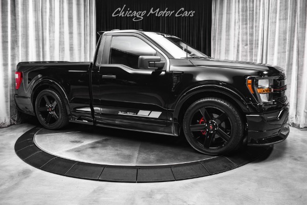 Used 2023 Ford F150 SALEEN Sport Truck Black Label Only 300 Miles Supercharged V8 740HP for sale Sold at Chicago Motor Cars in West Chicago IL 60185 6