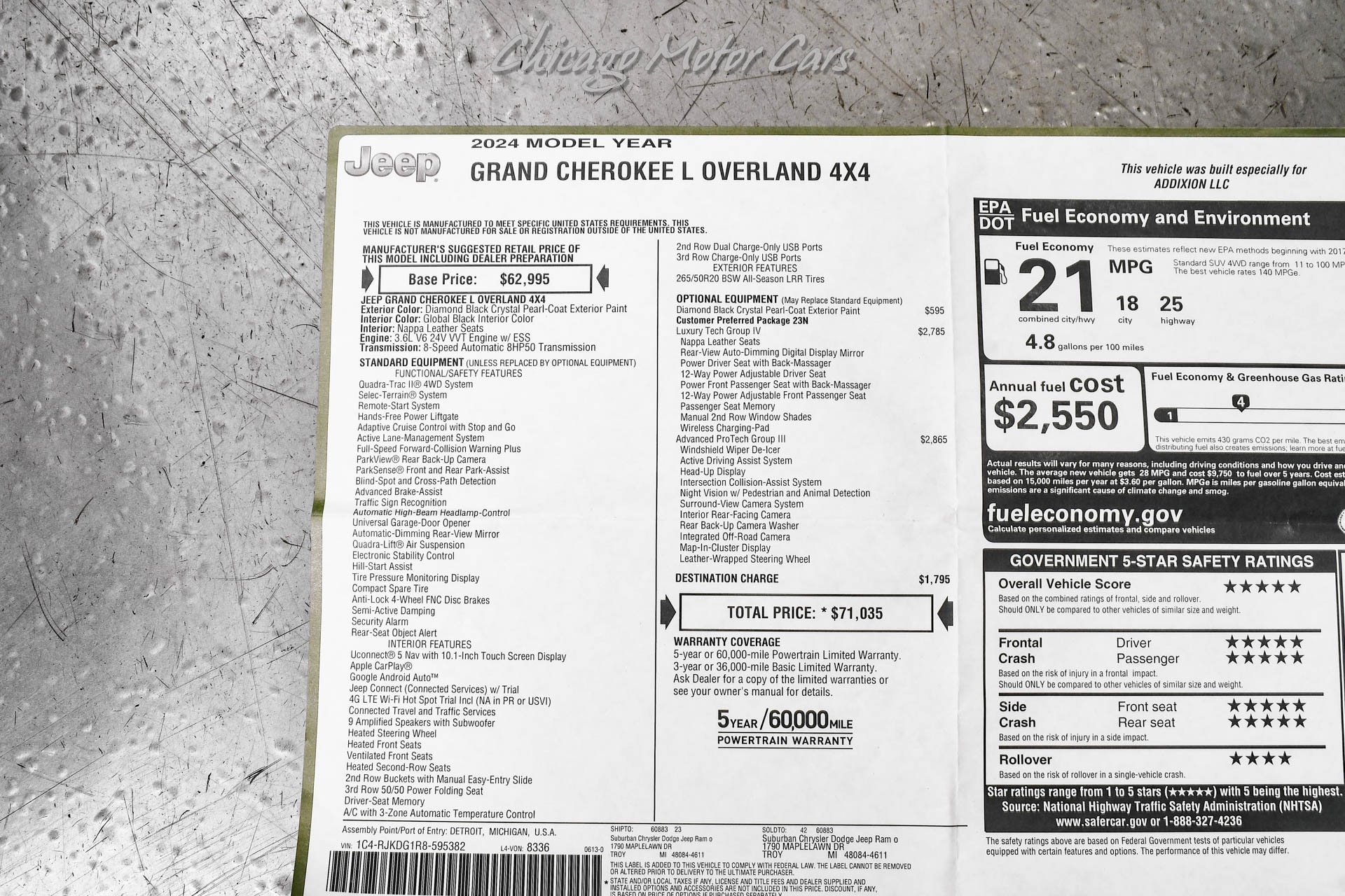 2024 JEEP GRAND CHEROKEE L - Image 65