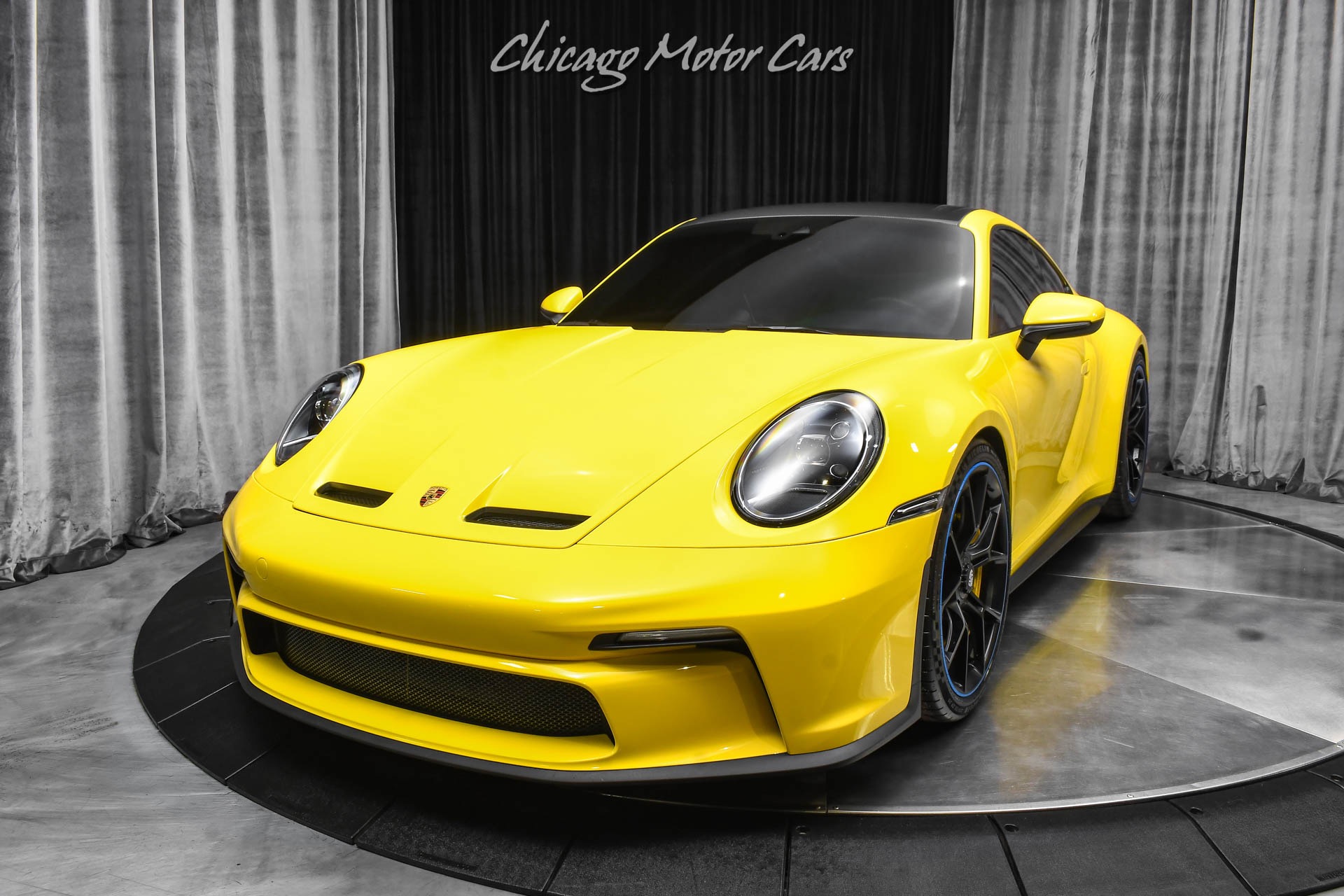 Used 2023 Porsche 911 GT3 Coupe Touring Speed Yellow PDK Front