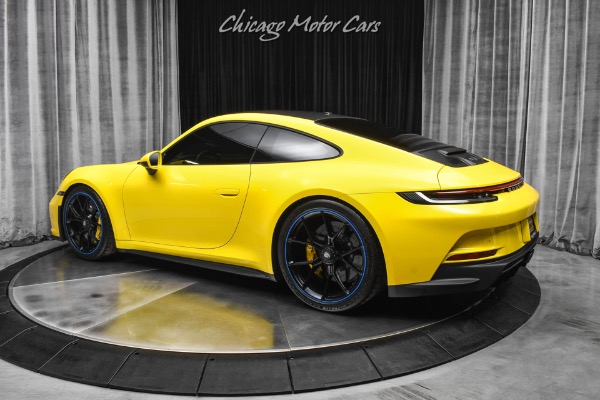 Used 2023 Porsche 911 GT3 Coupe Touring Speed Yellow PDK Front Lift PCCBs Front PPF for sale Sold at Chicago Motor Cars in West Chicago IL 60185 3