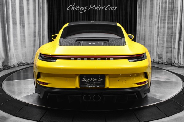 Used 2023 Porsche 911 GT3 Coupe Touring Speed Yellow PDK Front Lift PCCBs Front PPF for sale Sold at Chicago Motor Cars in West Chicago IL 60185 4