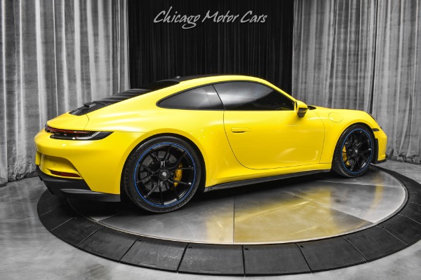 Used 2023 Porsche 911 GT3 Coupe Touring Speed Yellow PDK Front Lift PCCBs Front PPF for sale Sold at Chicago Motor Cars in West Chicago IL 60185 5