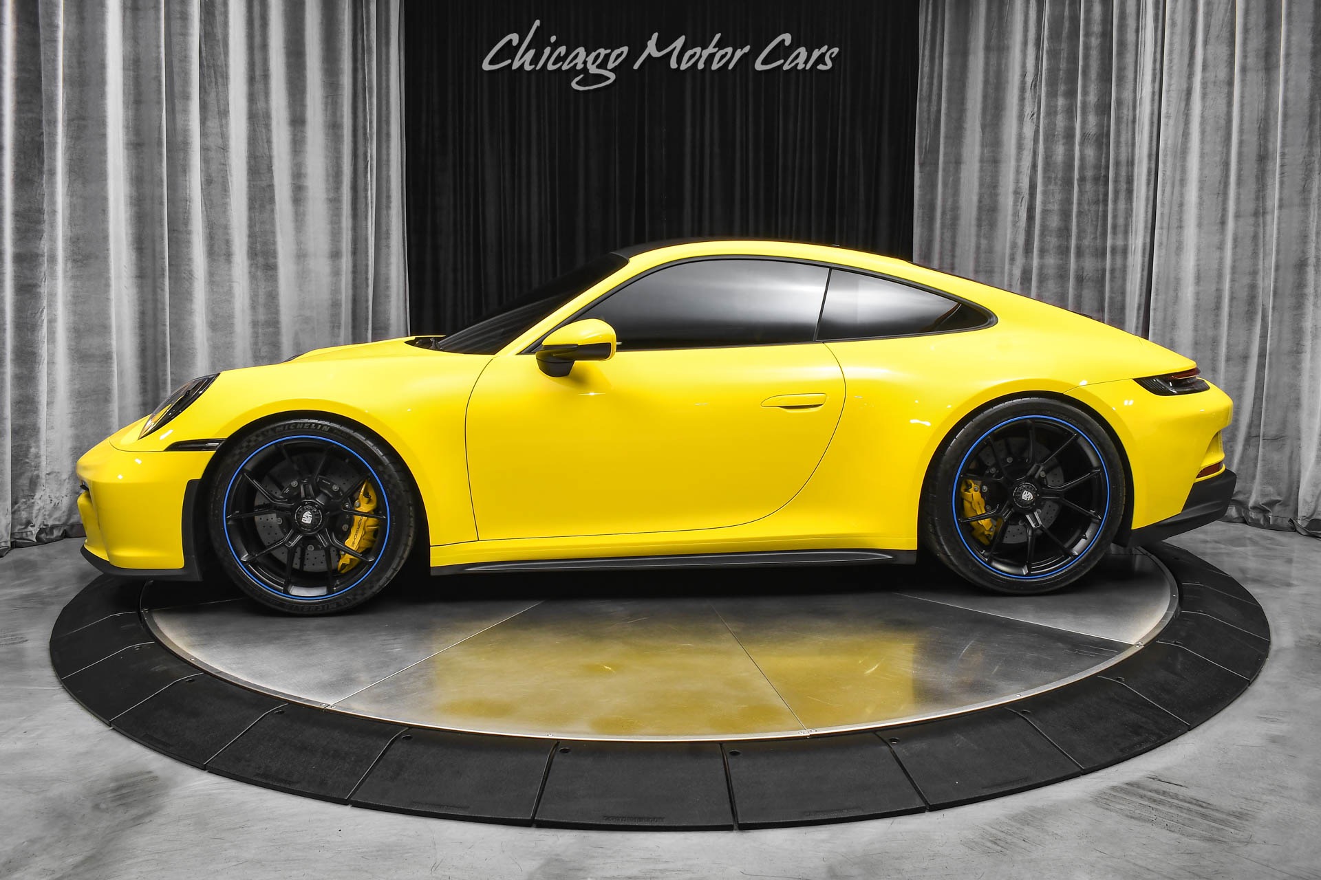 Used 2023 Porsche 911 GT3 Coupe Touring Speed Yellow PDK Front