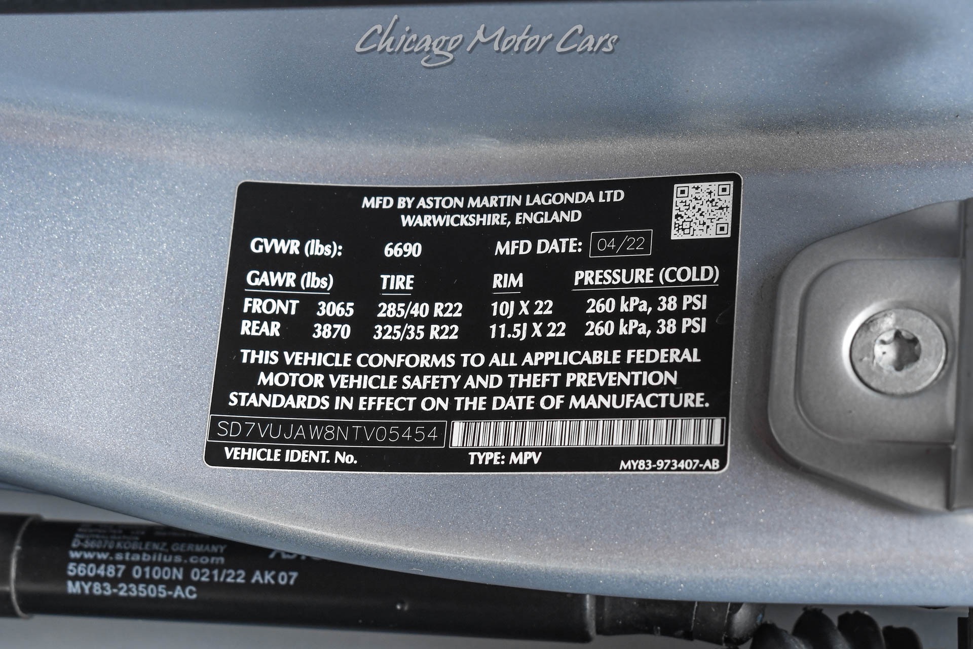 2022 ASTON MARTIN DBX - Image 58