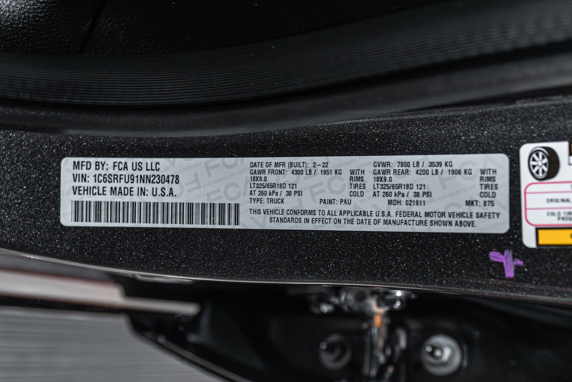 2022 RAM 1500 - Image 85