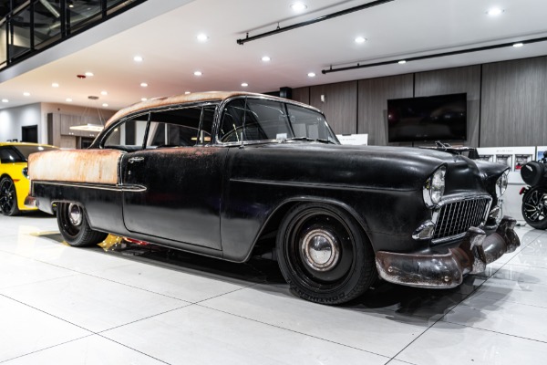 Used 1955 Chevrolet Bel Air Restomod Roadster Shop Chassis LS OVER $60K+ Paint Job INCREDIBLE Build for sale Sold at Chicago Motor Cars in West Chicago IL 60185 5