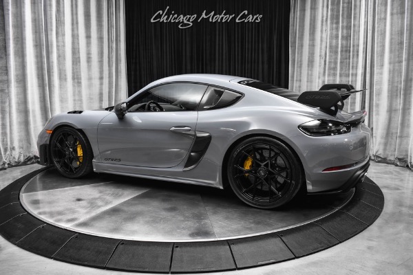 Used 2024 Porsche 718 Cayman GT4 RS WEISSACH PCCB ARCTIC GRAY FRONT LIFT LOADED SPEC for sale Sold at Chicago Motor Cars in West Chicago IL 60185 3