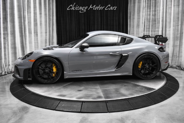 Used 2024 Porsche 718 Cayman GT4 RS WEISSACH PCCB ARCTIC GRAY FRONT LIFT LOADED SPEC for sale Sold at Chicago Motor Cars in West Chicago IL 60185 1