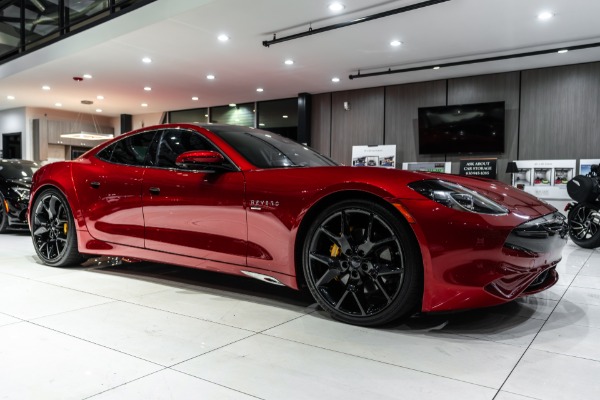 Used 2020 Karma Revero GT Hybrid Sedan ONLY 3500 Miles STUNNING Color Combo Carbon Fiber Trim for sale Sold at Chicago Motor Cars in West Chicago IL 60185 5