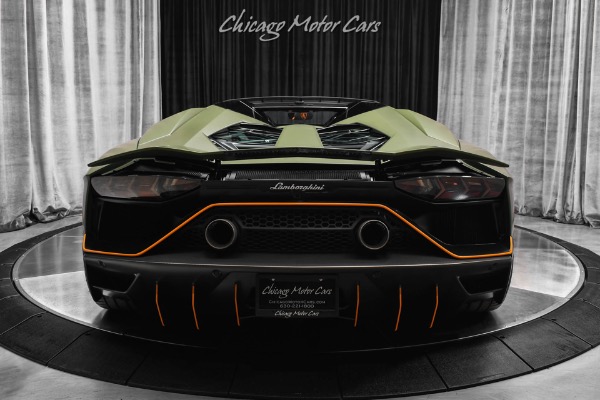 Used 2022 Lamborghini Aventador LP780-4 Ultimae Roadster Verde Turbine Anrky Wheels Upgraded Exhaust Full PPF for sale Sold at Chicago Motor Cars in West Chicago IL 60185 4