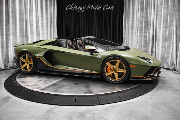 Used 2022 Lamborghini Aventador LP780-4 Ultimae Roadster Verde
