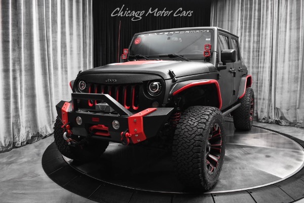 Used 2016 Jeep Wrangler Unlimited Willys SCA Performance JK Z1 Build Fuel Wheels Thousands In Upgrades for sale Sold at Chicago Motor Cars in West Chicago IL 60185 2