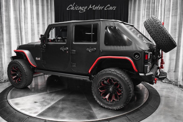 Used 2016 Jeep Wrangler Unlimited Willys SCA Performance JK Z1 Build Fuel Wheels Thousands In Upgrades for sale Sold at Chicago Motor Cars in West Chicago IL 60185 3