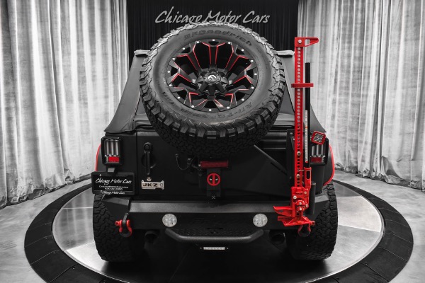 Used 2016 Jeep Wrangler Unlimited Willys SCA Performance JK Z1 Build Fuel Wheels Thousands In Upgrades for sale Sold at Chicago Motor Cars in West Chicago IL 60185 4