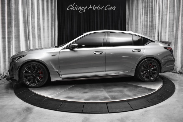 Used 2022 Cadillac CT5-V Blackwing Carbon Fiber Packs 1&2! Ultraview Roof! Driver Assist! Loaded! for sale Sold at Chicago Motor Cars in West Chicago IL 60185 1