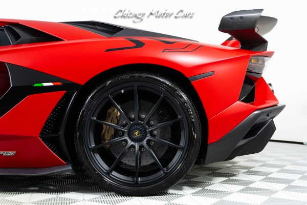 Used 2019 Lamborghini Aventador LP 770-4 SVJ Ad Personam Rare Rosso Mimir Full PPF Lamborghini Sound Loaded for sale Sold at Chicago Motor Cars in West Chicago IL 60185 5