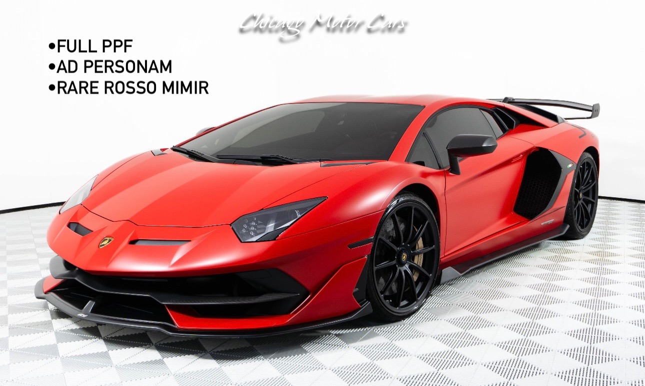 Used 2019 Lamborghini Aventador LP 770-4 SVJ Ad Personam Rare