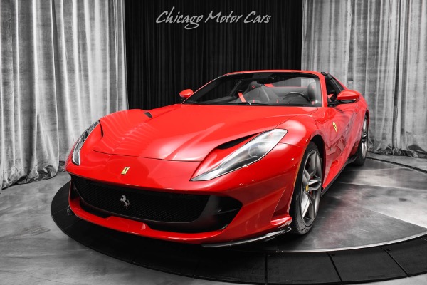 Used 2021 Ferrari 812 GTS Convertible Only 800 Miles Tons of Carbon Fiber Axle Lift Full PPF for sale Sold at Chicago Motor Cars in West Chicago IL 60185 2