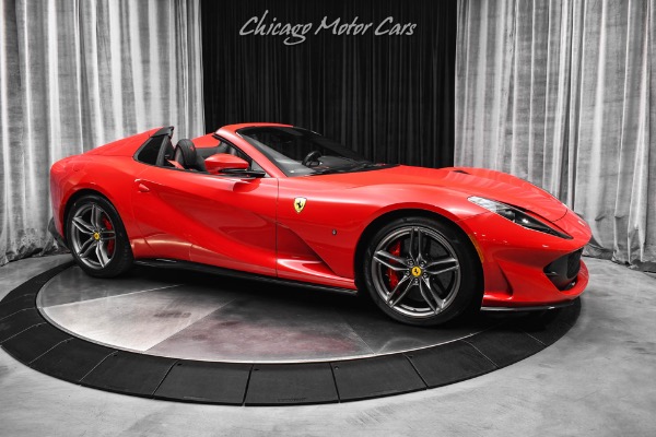 Used 2021 Ferrari 812 GTS Convertible Only 800 Miles Tons of Carbon Fiber Axle Lift Full PPF for sale Sold at Chicago Motor Cars in West Chicago IL 60185 6