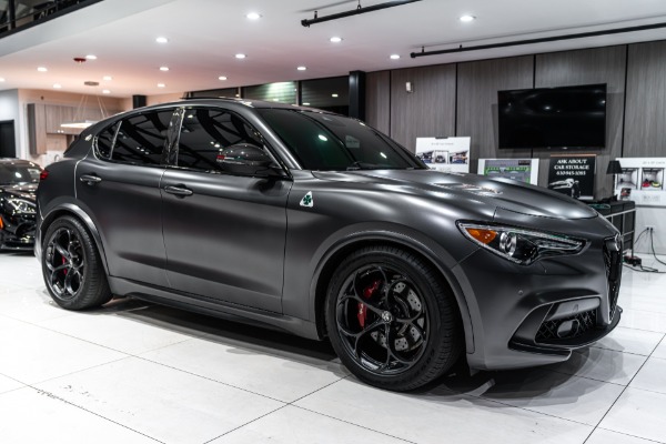 Used 2020 Alfa Romeo Stelvio Quadrifoglio AWD! Full Satin PPF! Carbon Fiber! for sale Sold at Chicago Motor Cars in West Chicago IL 60185 5