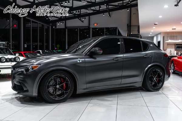 Used 2020 Alfa Romeo Stelvio Quadrifoglio AWD! Full Satin PPF! Carbon Fiber! for sale Sold at Chicago Motor Cars in West Chicago IL 60185 1