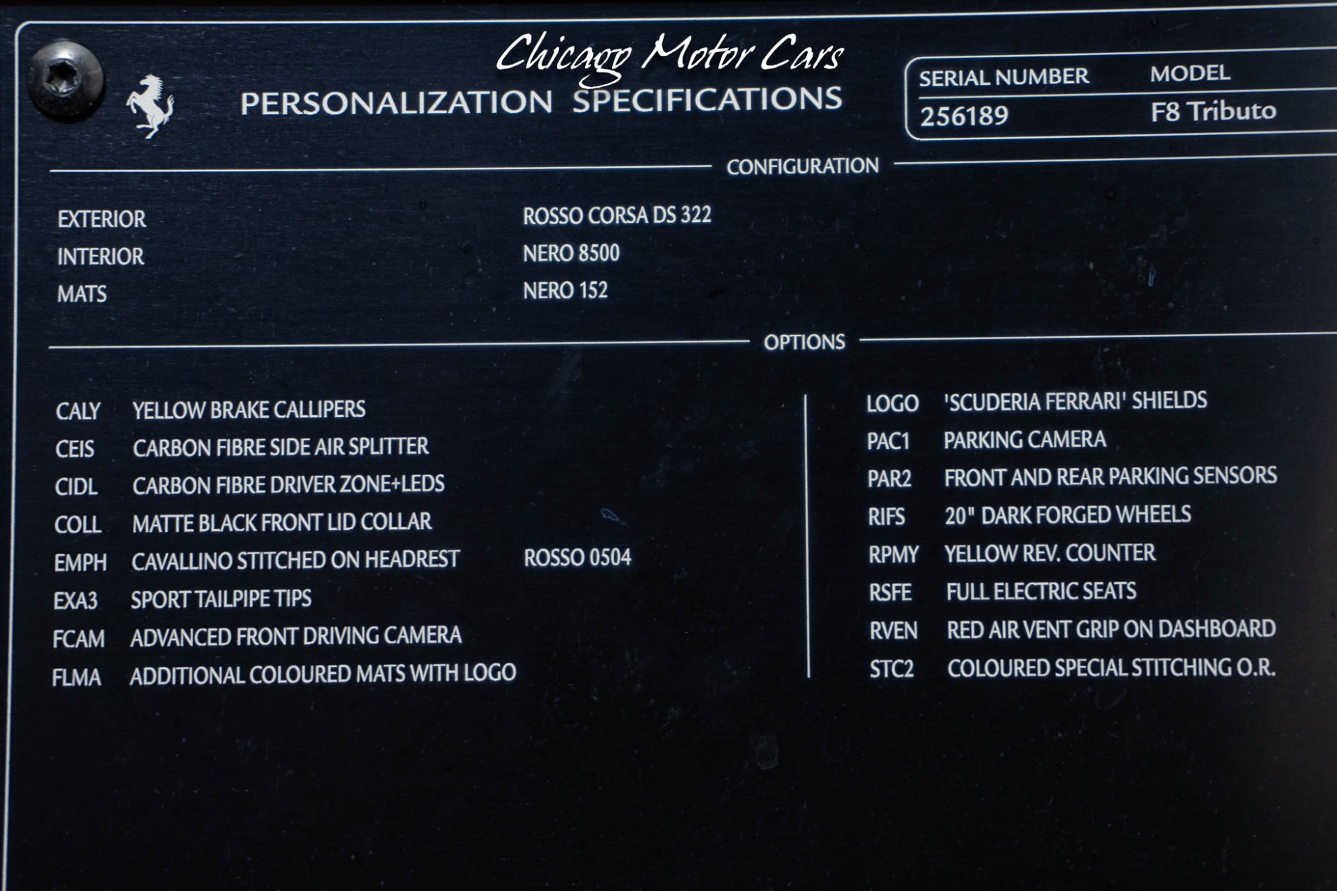 2020 FERRARI F8 - Image 46