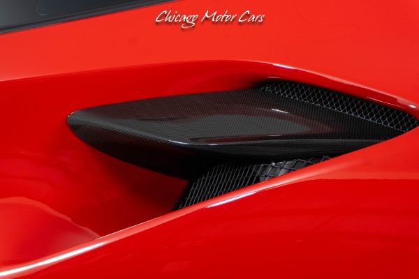 Used 2020 Ferrari F8 Tributo Carbon Driver Zone + LED Steering Full Electric Seats Front PPF 6K Miles for sale Sold at Chicago Motor Cars in West Chicago IL 60185 6