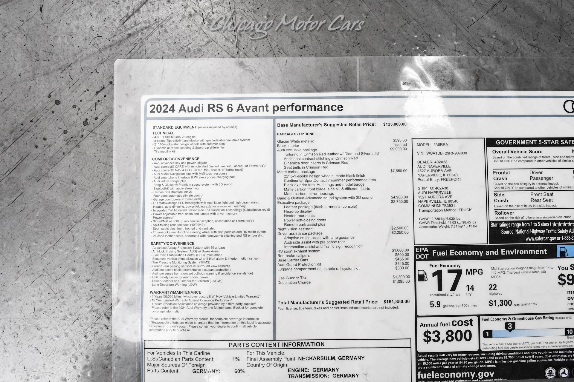 2024 AUDI RS 6 AVANT - Image 67