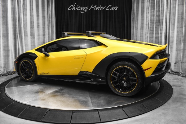 Used 2024 Lamborghini Huracan Sterrato Over $334K MSRP! Giallo Inti! Sport Seats! Smartphone Interface! PPF! for sale Sold at Chicago Motor Cars in West Chicago IL 60185 3