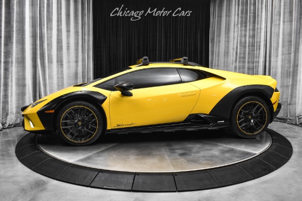 Used 2024 Lamborghini Huracan Sterrato Over $334K MSRP! Giallo Inti! Sport Seats! Smartphone Interface! PPF! for sale Sold at Chicago Motor Cars in West Chicago IL 60185 1