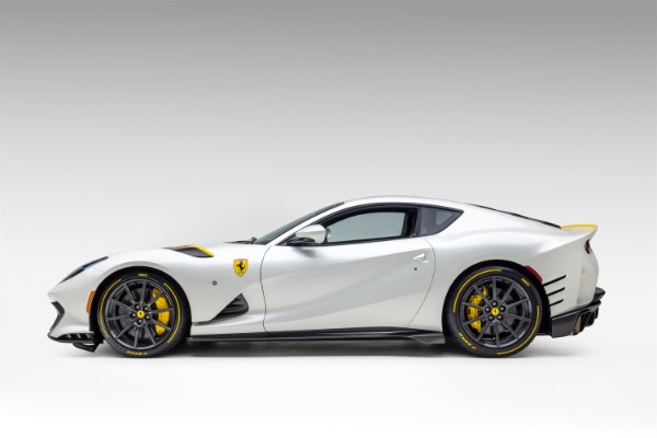 Used 2022 Ferrari 812 Competizione Only 800 Miles! Pearl White! Carbon Fiber Everywhere! Carbon Wheels LOADED for sale Sold at Chicago Motor Cars in West Chicago IL 60185 4