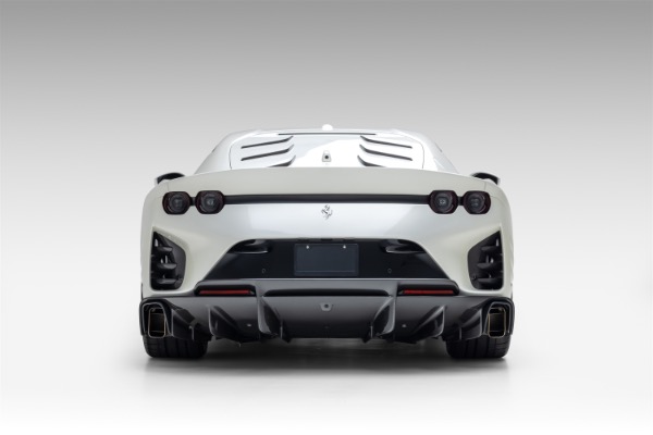 Used 2022 Ferrari 812 Competizione Only 800 Miles! Pearl White! Carbon Fiber Everywhere! Carbon Wheels LOADED for sale Sold at Chicago Motor Cars in West Chicago IL 60185 6