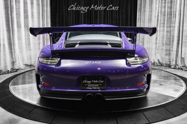 Used 2016 Porsche 911 GT3 RS Ultraviolet Sport Chrono PCCB Front Lift LOADED Sport Carbons for sale Sold at Chicago Motor Cars in West Chicago IL 60185 4