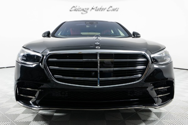 Used 2024 Mercedes-Benz S-Class S 580 4MATIC Only 7K Miles! HOT Black on Red Spec! AMG Line! Comfort Pack! for sale Sold at Chicago Motor Cars in West Chicago IL 60185 6